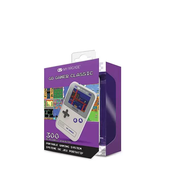 KUBBICK Jeux & Fun^Console Go Gamer - Gris Et Violet