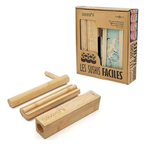 COOKUT Ustensiles De Cuisine^ Coffret Cadeau Sushi