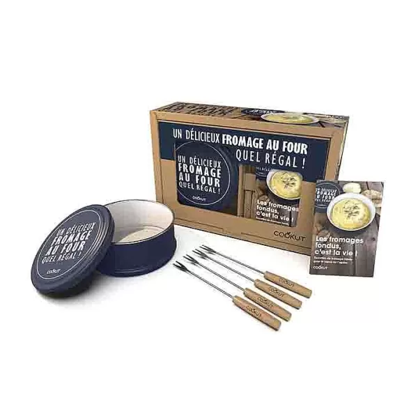 COOKUT Ustensiles De Cuisine^ Coffret Cuiseur Fromage Au Four - Bleu