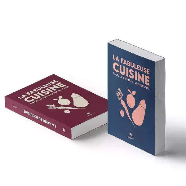 COOKUT Ustensiles De Cuisine^ Livre De 200 Recettes De La Po Le La Fabuleuse