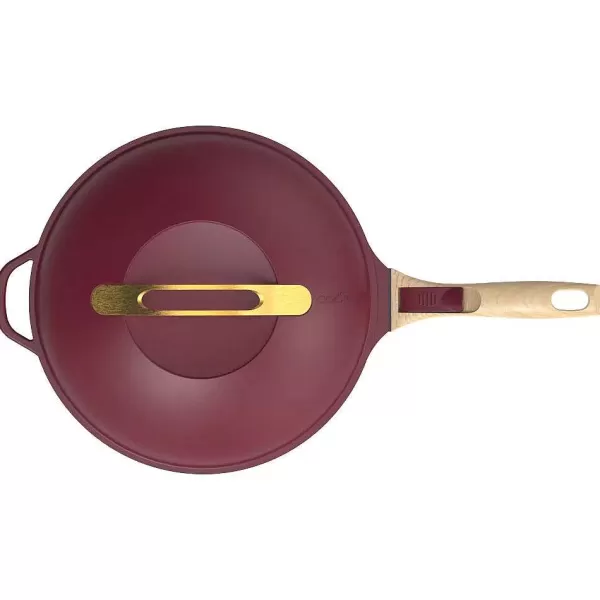 COOKUT Ustensiles De Cuisine^ Po Le La Fabuleuse 28 Cm - Rubis