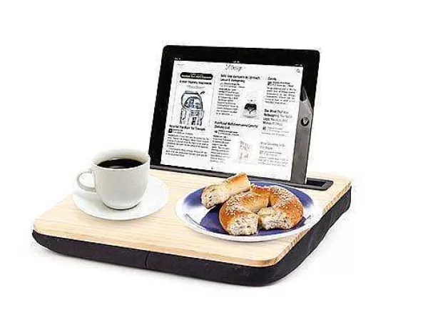 KIKKERLAND Accessoires High-Tech (Ordis, Tablettes, Smartphones....)^Coussin Ibed Xl Pour Tablette - Bois