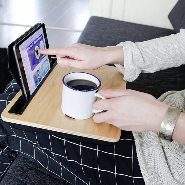 KIKKERLAND Accessoires High-Tech (Ordis, Tablettes, Smartphones....)^Coussin Pour Tablette - Bois