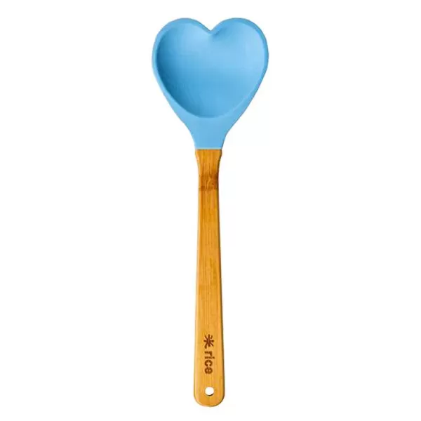 RICE Ustensiles De Cuisine^Cuill Re Silicone C Ur - Bleu