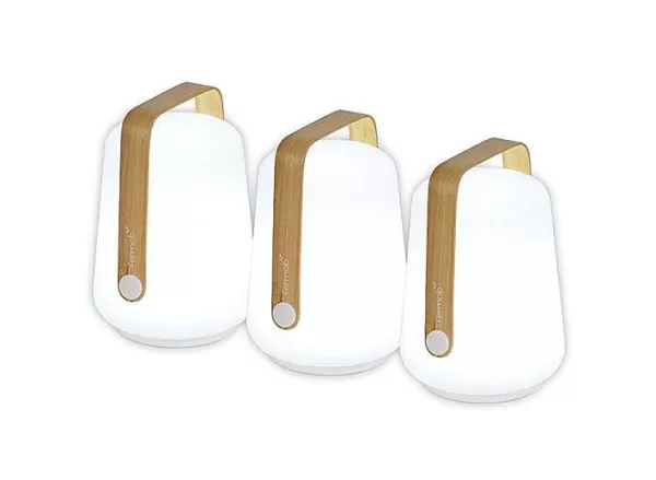 FERMOB Luminaires^ Set De 3 Mini Lampes Rechargeables - Bamboo
