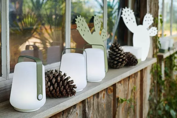 FERMOB Luminaires^ Set De 3 Mini Lampes Rechargeables - Cactus