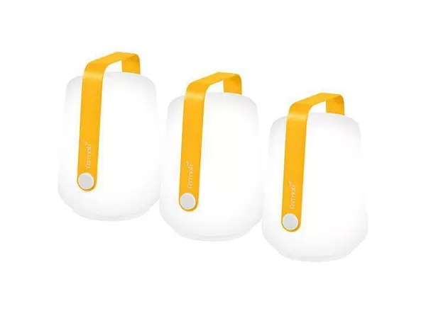 FERMOB Luminaires^ Set De 3 Mini Lampes Rechargeables - Miel
