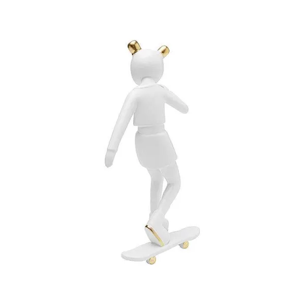 KARE DESIGN Vases / Petits Objects Déco^Figurine Déco - Skating Astronaut Blanc