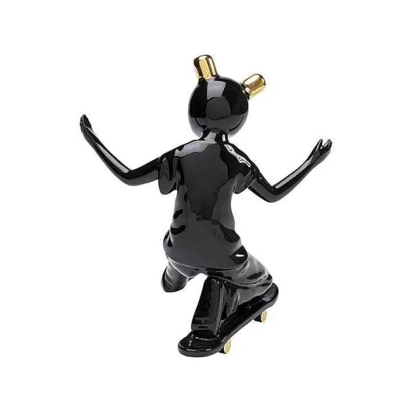 KARE DESIGN Vases / Petits Objects Déco^Figurine Déco - Skating Astronaut Noir