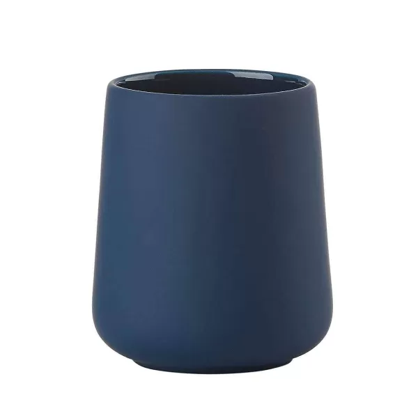 F&H OF SCANDINAVIA Salle De Bain^Gobelet Nova - Bleu Marine