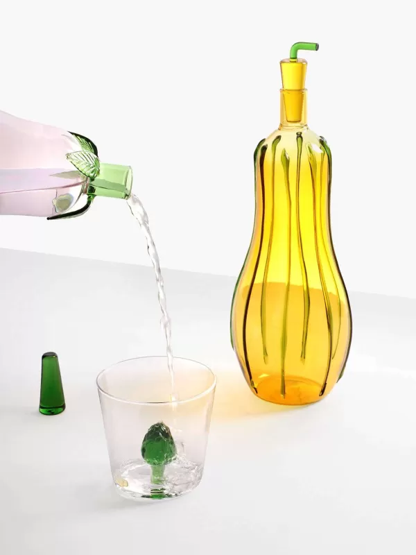 CORRADO CORRADI Bouteilles, Carafes^Ichendorf Bouteille - Courgette H.26 Cm
