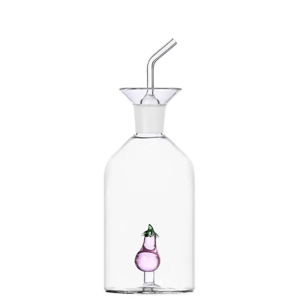 CORRADO CORRADI Bouteilles, Carafes^Ichendorf Bouteille Huile D'Olive - Aubergine H.16 Cm