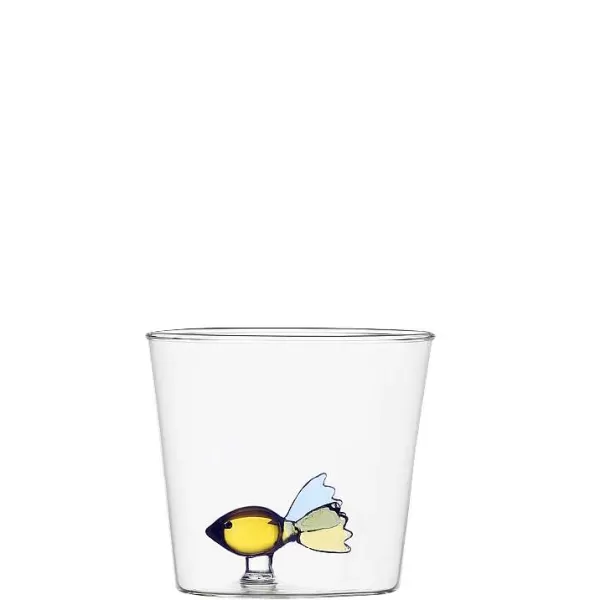 CORRADO CORRADI Verres^Ichendorf Verre - Poisson Jaune