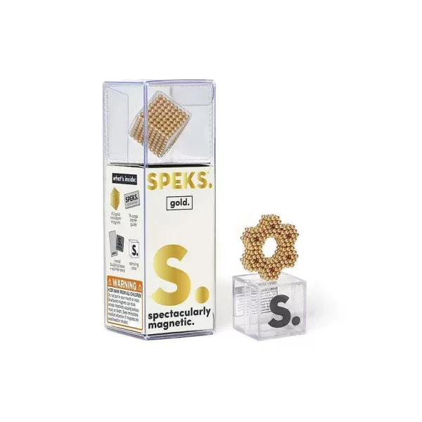 MOX STUDIO Jeux & Fun^Jeu Billes Magn Tiques Speks - Gold