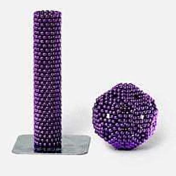 MOX STUDIO Jeux & Fun^Jeu Billes Magn Tiques Speks - Violet