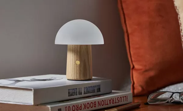 GINGKO Luminaires^Lampe Champignon Alice Blanche Mini - H 12.5 Cm
