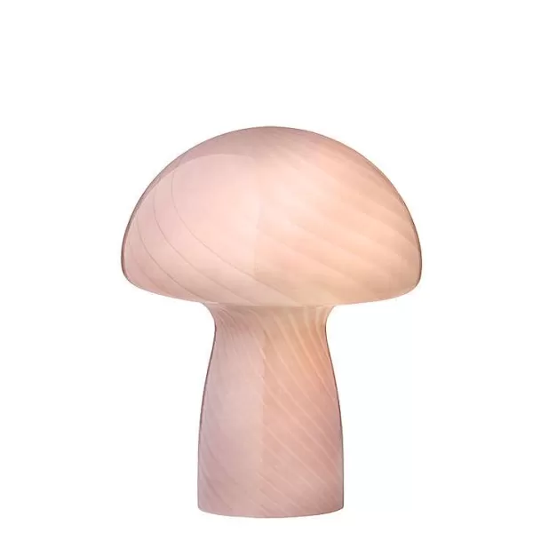 COZY LIVING Luminaires^Lampe Champignon H.23 Cm - Vieux Rose