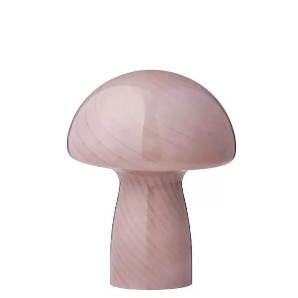 COZY LIVING Luminaires^Lampe Champignon H.23 Cm - Vieux Rose