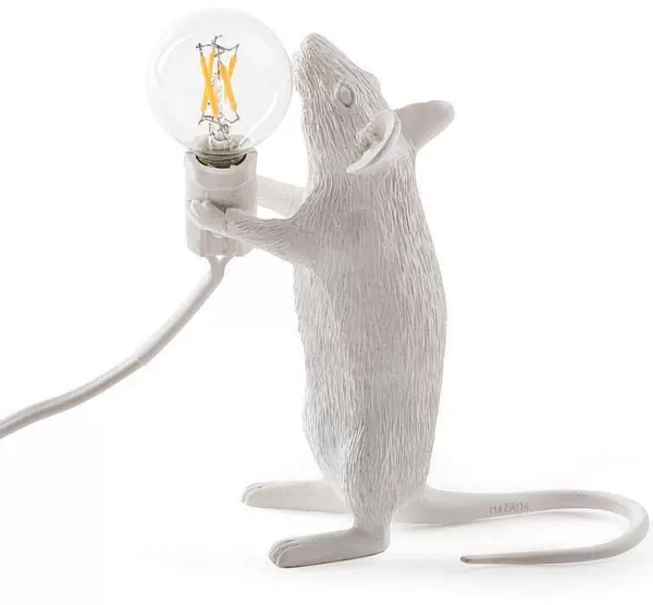 SELETTI Luminaires^Lampe De Table Souris Debout - H 14,5 Cm