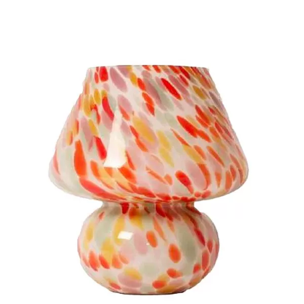 EJA Vases / Petits Objects Déco^Lampe Joyful H. 24 Cm - Rouge Jaune