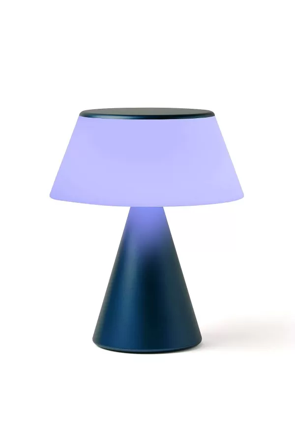 LEXON Luminaires^Lampe Led Portable Luma Xl 24.8 Cm - Bleu Fonc