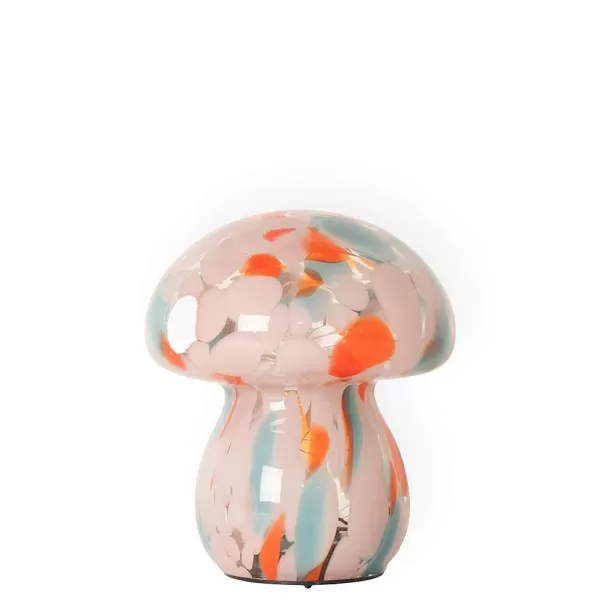 EJA Vases / Petits Objects Déco^Lampe Mushy Chips H.16 Cm - Orange Rose Bleu