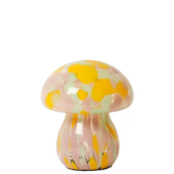 EJA Vases / Petits Objects Déco^Lampe Mushy Chips H.16 Cm - Rose Jaune