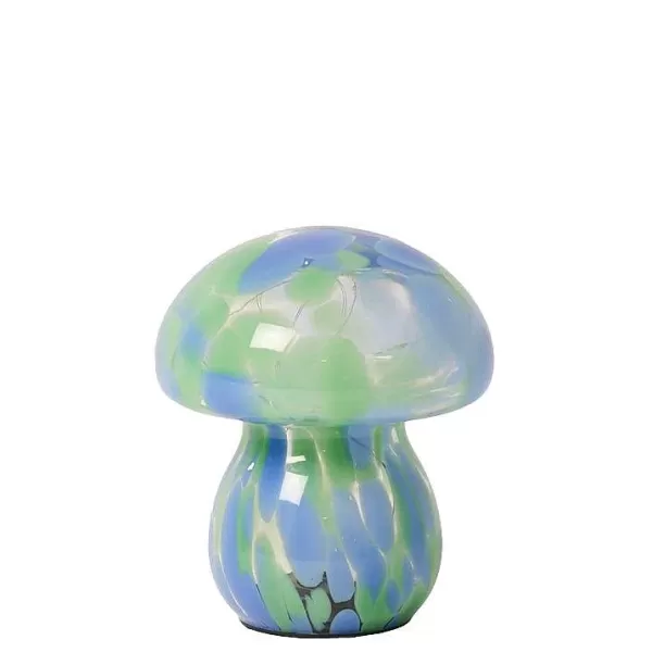 EJA Vases / Petits Objects Déco^Lampe Mushy Chips H.16 Cm - Vert Bleu