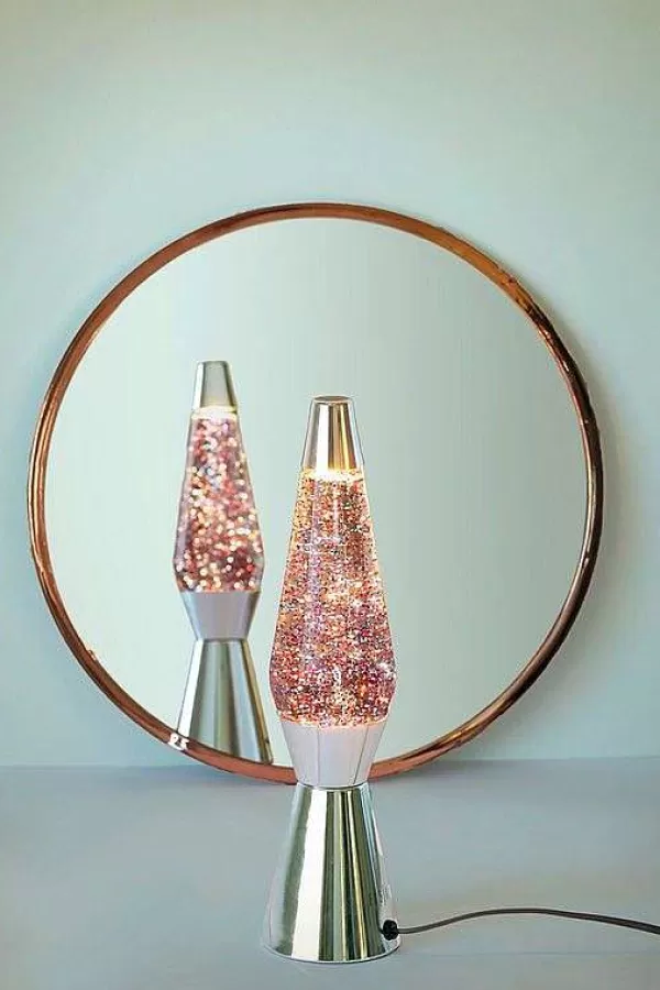 FISURA Luminaires^Lava Lampe H.40Cm - Glitter & Pink
