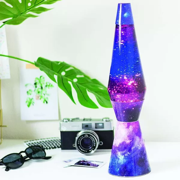 FISURA Luminaires^Lava Lampe H.40Cm - Glitter & Violet