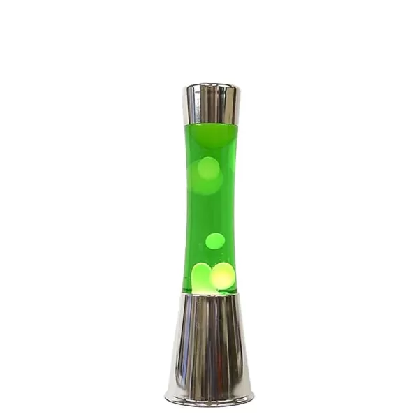 FISURA Luminaires^Lava Lampe H.40Cm - Jaune & Vert Base M Tal