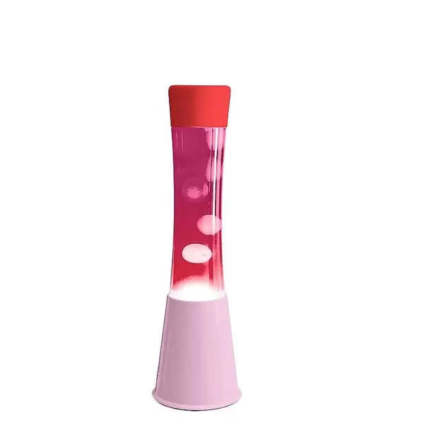 FISURA Luminaires^Lava Lampe H.40Cm - Rose & Lave Blanche