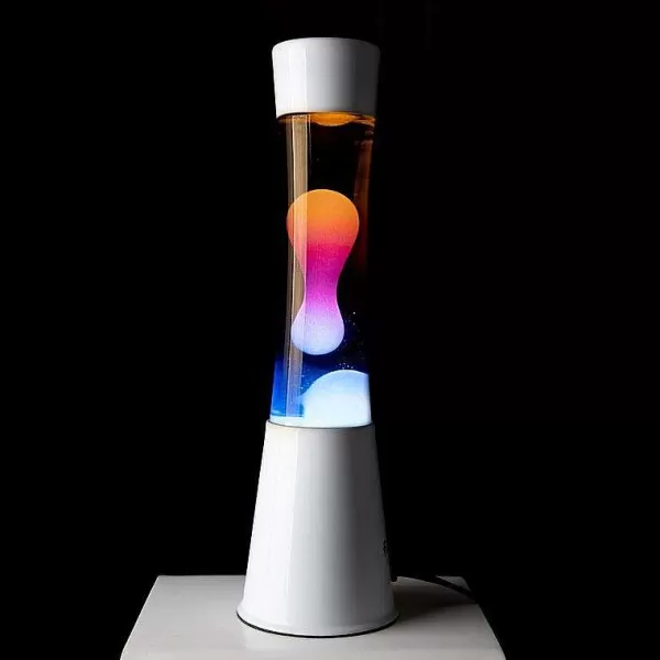 FISURA Luminaires^Lava Lampe H.40Cm - Tricolore Base Blanche