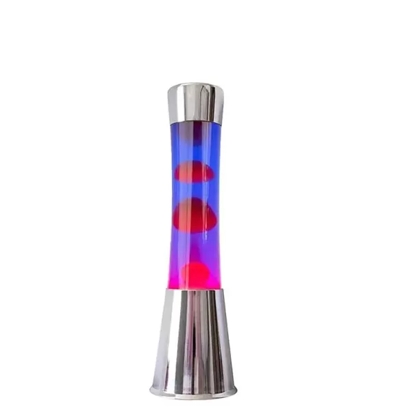 FISURA Luminaires^Lava Lampe H.40Cm - Violet & Argent