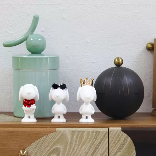 LEBLON DELIENNE Déco & Luminaires Enfants^ Coffret 3 Snoopy Xs Chrom S