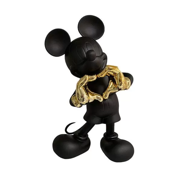 LEBLON DELIENNE Déco & Luminaires Enfants^ Mickey With Love Par Kelly Hoppen Noir H.30 Cm