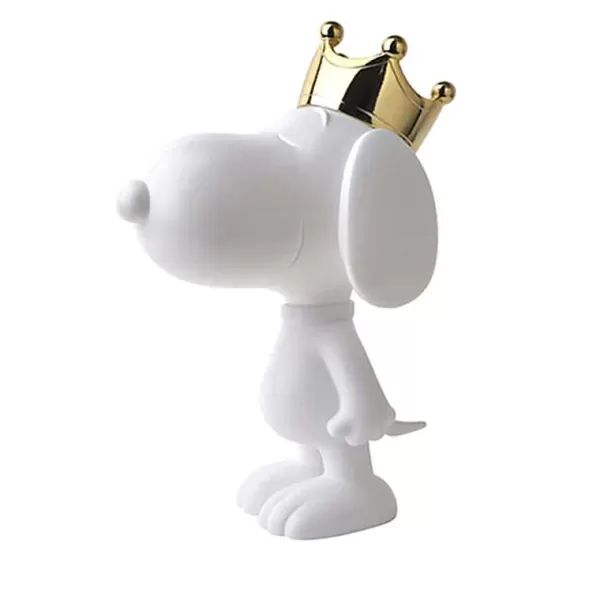 LEBLON DELIENNE Déco & Luminaires Enfants^ Snoopy Couronne Chrom Or H.31 Cm