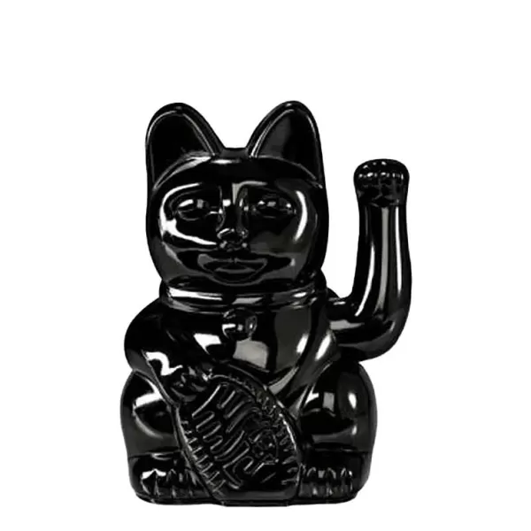 DONKEY PRODUCTS Vases / Petits Objects Déco^Lucky Cat - Black Dition Limit E Egypte