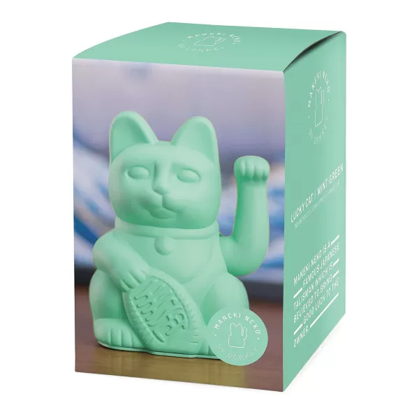 DONKEY PRODUCTS Vases / Petits Objects Déco^Lucky Cat - Menthe