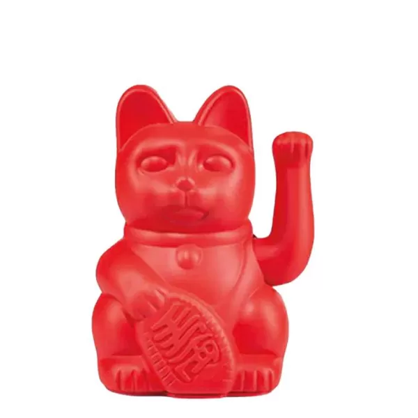 DONKEY PRODUCTS Vases / Petits Objects Déco^Lucky Cat - Rouge