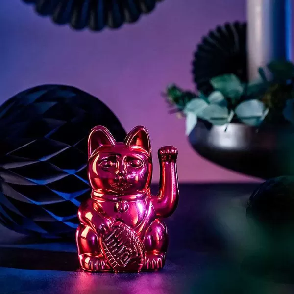 DONKEY PRODUCTS Vases / Petits Objects Déco^Lucky Cat - Rouge Dition Festive