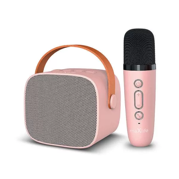 GROUPE H4 Luminaires^Micro Sans Fil Bluetooth & Enceinte - Rose