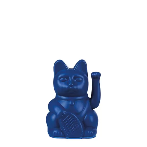 DONKEY PRODUCTS Vases / Petits Objects Déco^Mini Lucky Cat - Bleu Marine