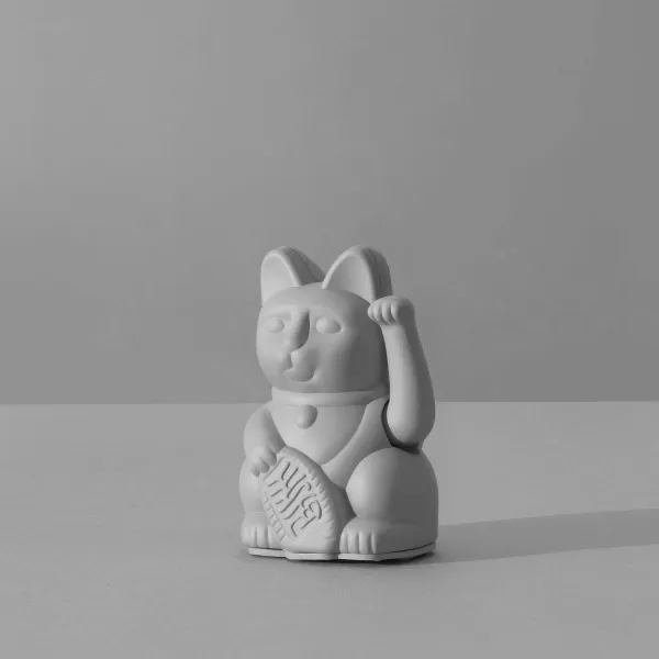 DONKEY PRODUCTS Vases / Petits Objects Déco^Mini Lucky Cat - Gris