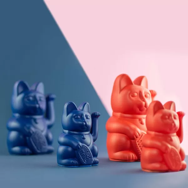 DONKEY PRODUCTS Vases / Petits Objects Déco^Mini Lucky Cat - Rouge