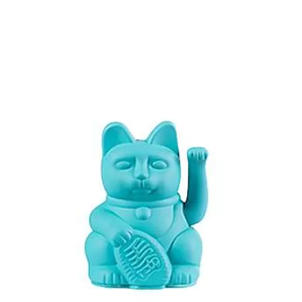 DONKEY PRODUCTS Vases / Petits Objects Déco^Mini Lucky Cat - Turquoise