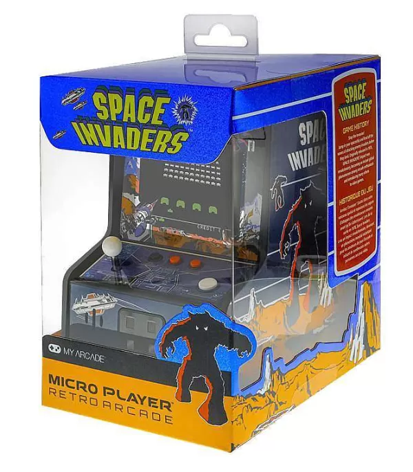 KUBBICK Jeux & Fun^Mini Player My Arcade - Space Invaders
