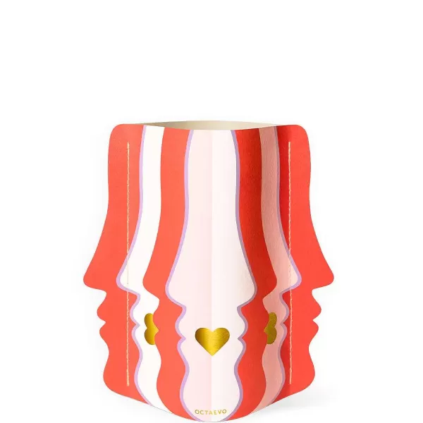 OCTAVEO Vases / Petits Objects Déco^Mini Vase Déco Papier - Beso