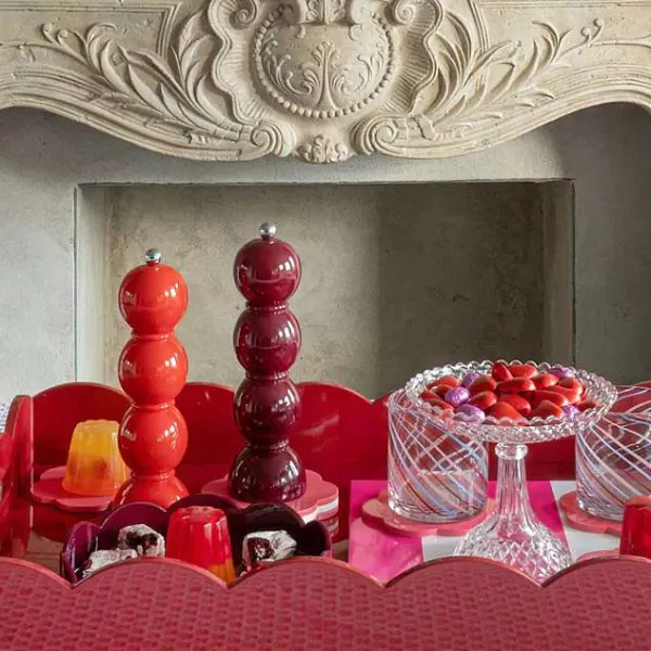 ADDISON ROSS Ustensiles De Cuisine^Moulin Sel & Poivre Bobbin H.24Cm - Rouge