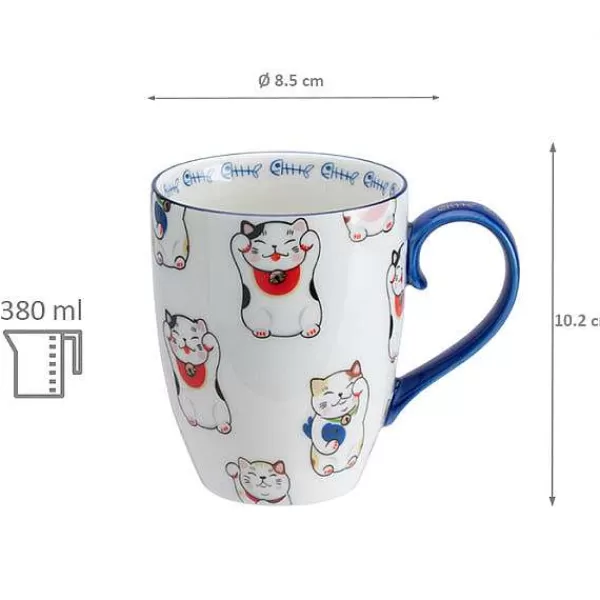 CNB TOKYO DESIGN Mugs & Tasses^Mug Kawaii - Motif Lucky Cat Classic